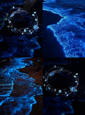 蓝眼泪｜魔鬼海蓝宝项链