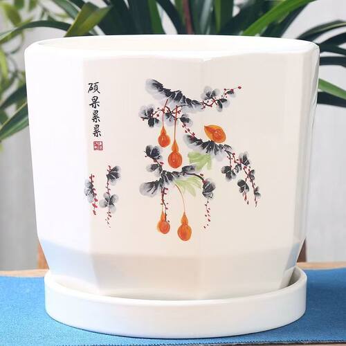 清仓特价包邮北欧风格花盆陶瓷