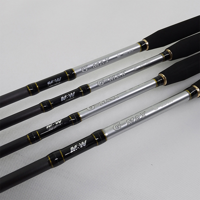 爱默达小船竿大黄鱼竿鲈鱼杆GMAX带鱼竿海钓杆船钓杆2.4米天亚竿