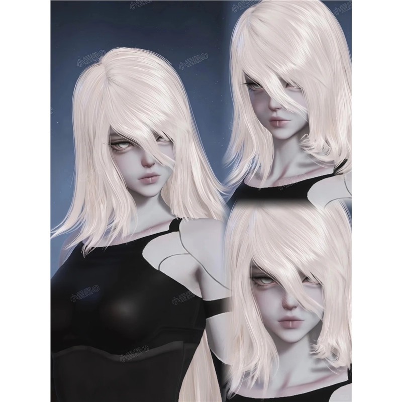 永劫无间手游捏脸数据 顾清寒冰女脸型 尼尔联动A2