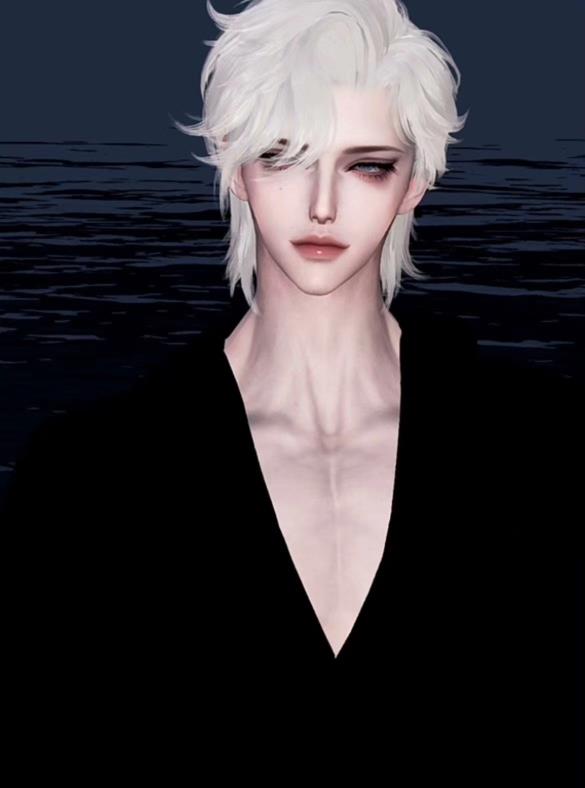 时一 深海|高冷男神病娇腹黑邪魅痞帅 逆水寒手游捏脸数据男通用