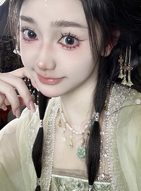 古风汉服软璎珞项链女