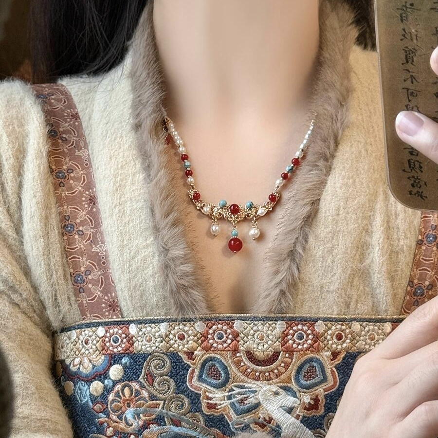古风项链汉服璎珞仙气