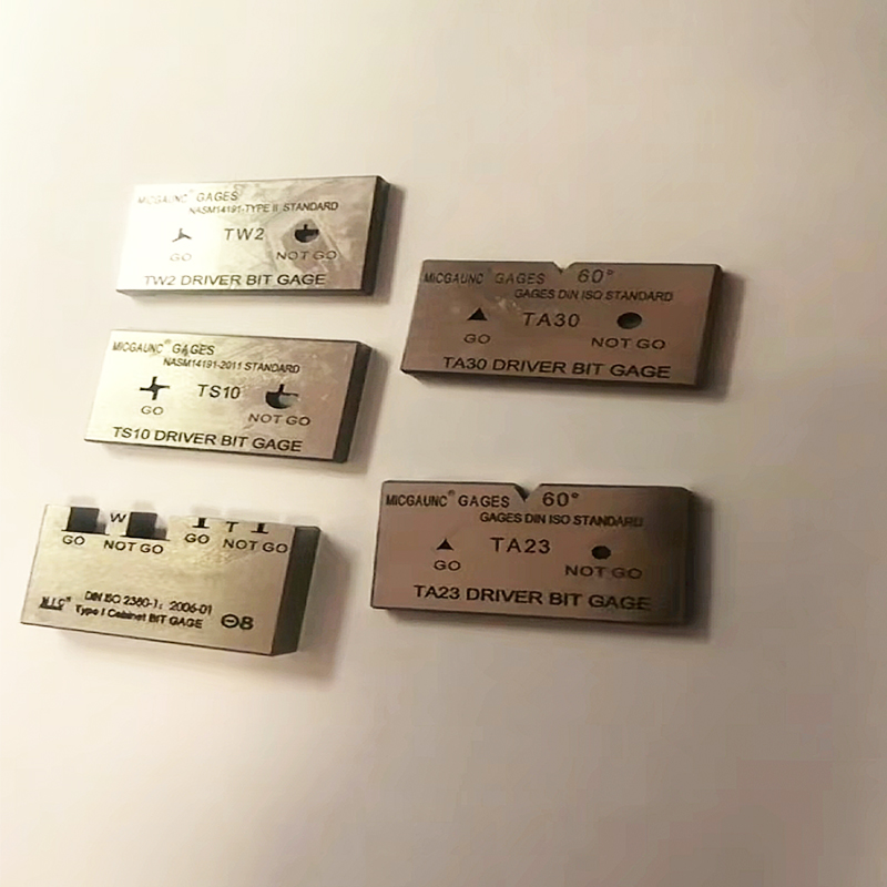 四翼三翼三角一字塞规检具gage通止goTA23TA30TS10TW2驱动螺丝批