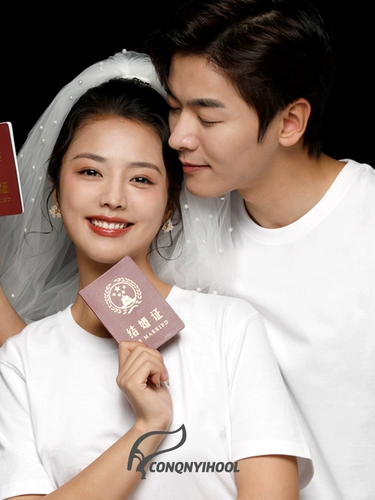 Парная одежда для влюбленных, летняя одежда, белая хлопковая футболка подходит для мужчин и женщин, рубашка