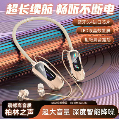 跨境柏林之音2025新款挂脖式无线