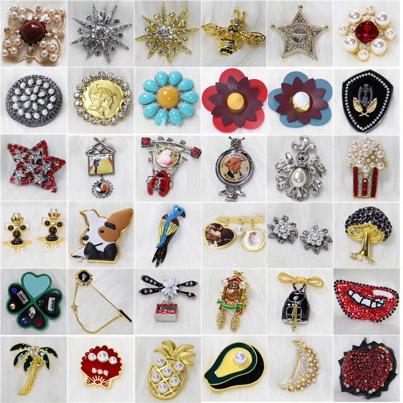 季阿玛施新颖2024新款流行气质百搭蜜蜂雪花红宝石胸针别针饰品女