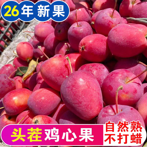 正宗东北鸡心果应季水果酸甜脆