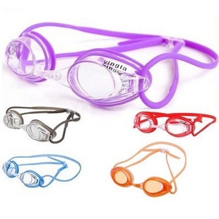 英发泳镜防水防雾高清专业竞速比赛训练小框成人儿童游泳镜Y570AF