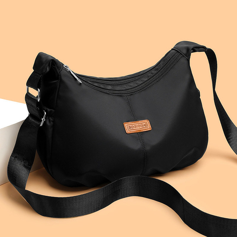 牛津布单肩斜挎包女2025新款大容量多隔层轻便尼龙帆布中年妈妈包,箱包皮具/热销女包/男包,小方包,淘宝优惠券,粉丝福利购,淘宝优惠卷