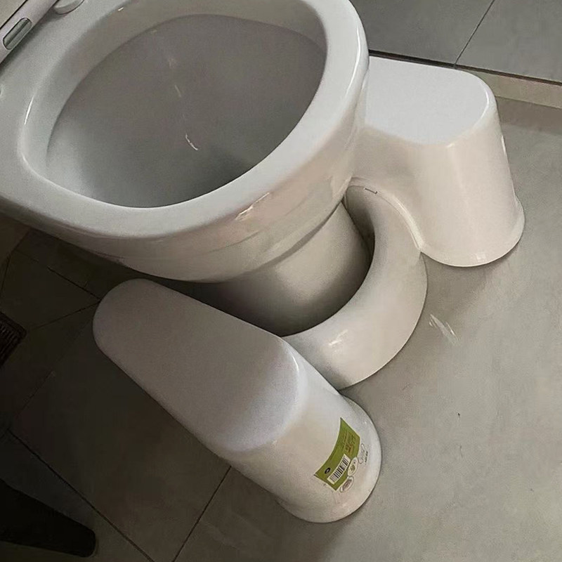 马桶凳家用加高脚踏防滑脚凳加厚厕所成人坐便凳马桶垫脚凳踩脚凳图片