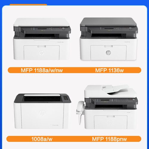 彩格适用惠普W1660A硒鼓HP1188nw/w/pnw/a 1008a/w 166A墨盒1136w