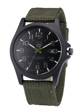 inew cheap watche men' lon calendar army qrtz watch