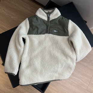 户外羊羔绒 毛毛衣儿童 露营风童装保暖舒适男女童卫衣外套2-12岁