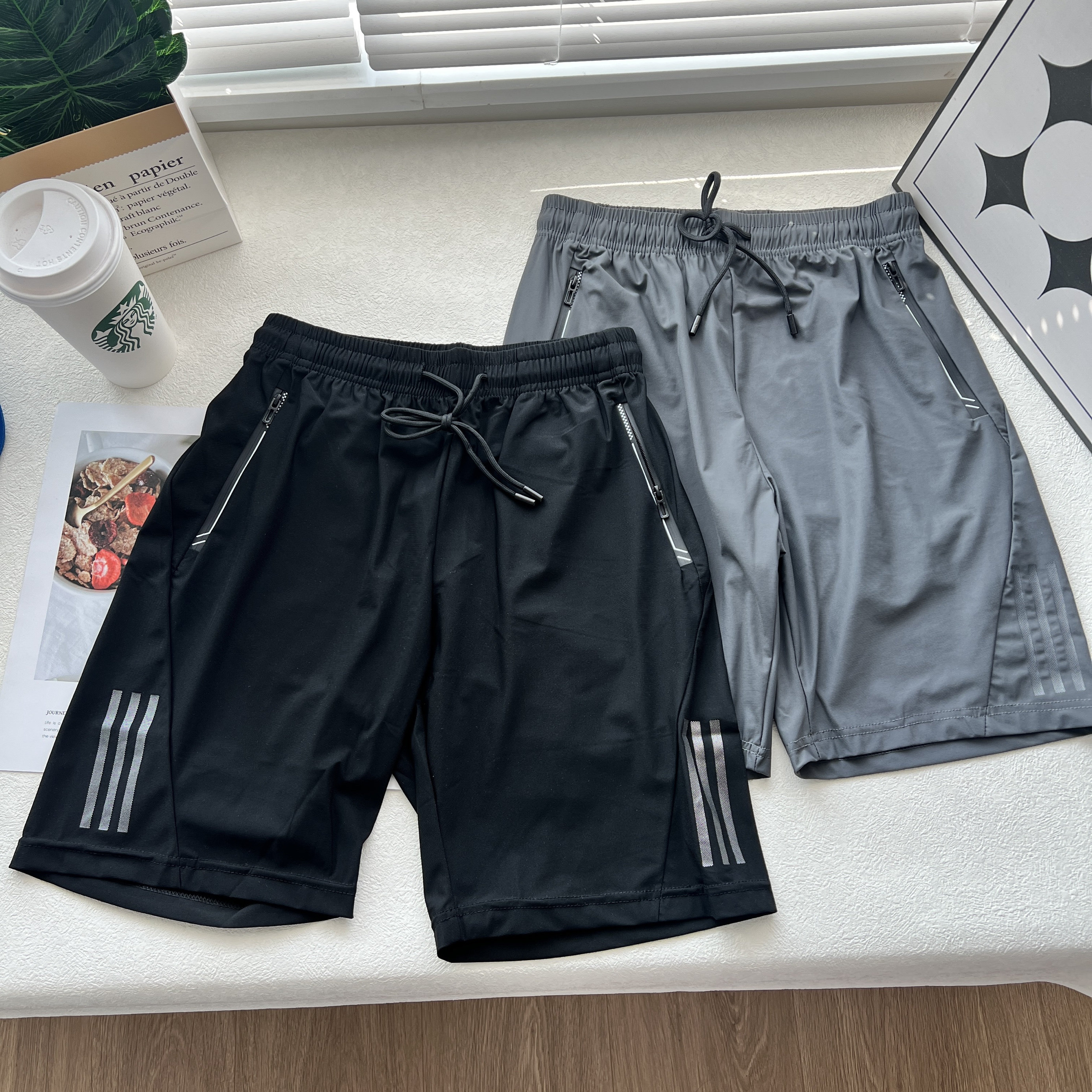 1D童装男童休闲儿童裤 跑步户外足球篮球快干运动速干短裤五分裤