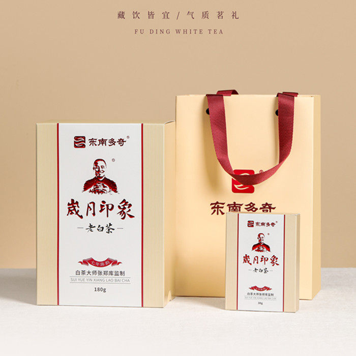 多奇东南白茶【岁月印象~寿眉】2015年紧压寿眉白茶福鼎白茶