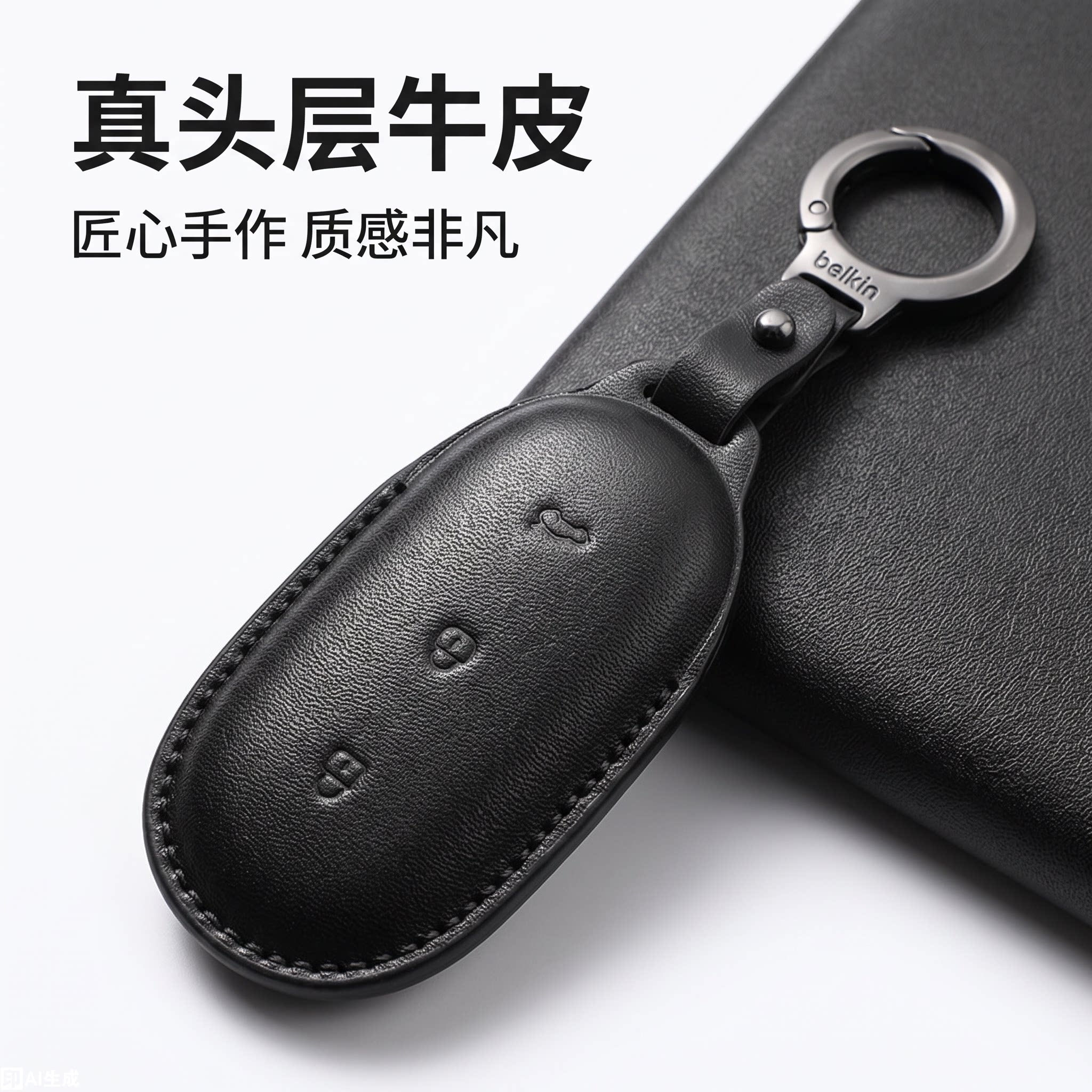 理想ONE/L7/L8/L9牛皮钥匙包