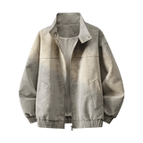 得物品质休闲皮夹克飞行服皮衣男防外套730特P58，男装夹克，电商A010
