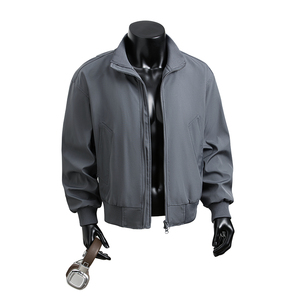 25秋季新款直播品质休闲夹克飞行服防风衣外套货号26187特P35图片