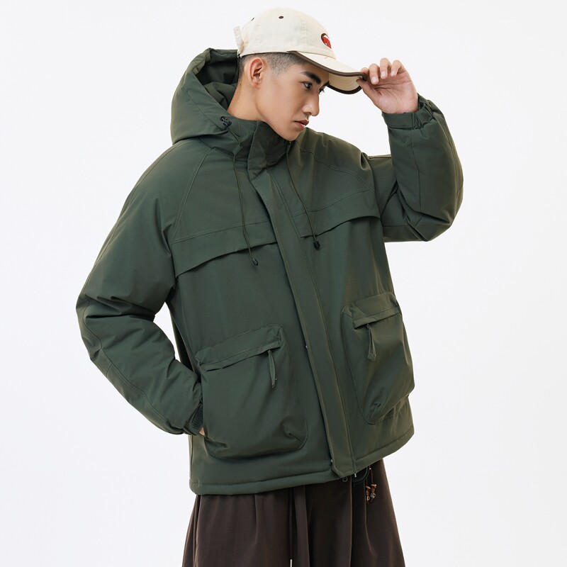 25冬装新品加厚户外立领宽松棉衣情侣款货号899款特P65主推,男装棉衣,电商A010