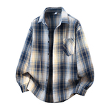 26长袖衬衫经典职场休闲衬衫男士有大码M-5XL货号：2201P35特，男装衬衫，电商A010