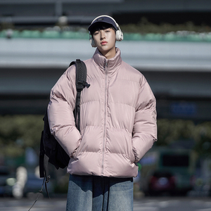 冬装跑量棉衣休闲加厚棉服男女可穿多色可选纯色货号M8219特P39图片
