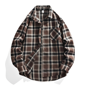 26长袖衬衫经典职场休闲衬衫男士有大码M-5XL货号：2202 P35特，男装衬衫，电商A010