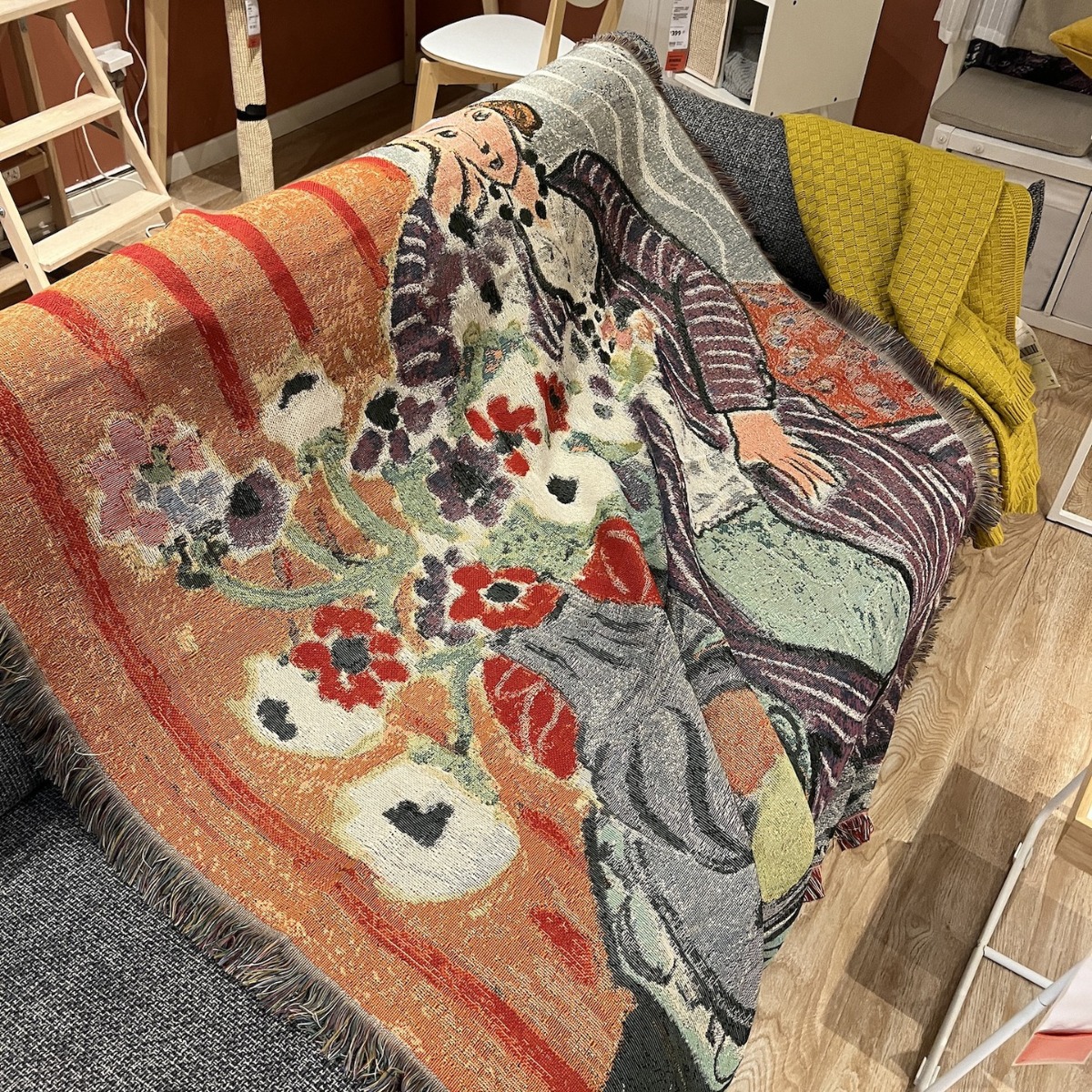 【店长精选】Henri Matisse 马蒂斯 野兽派 毛毯 柔和 挂毯