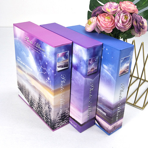 200张大容量盒装相册影集