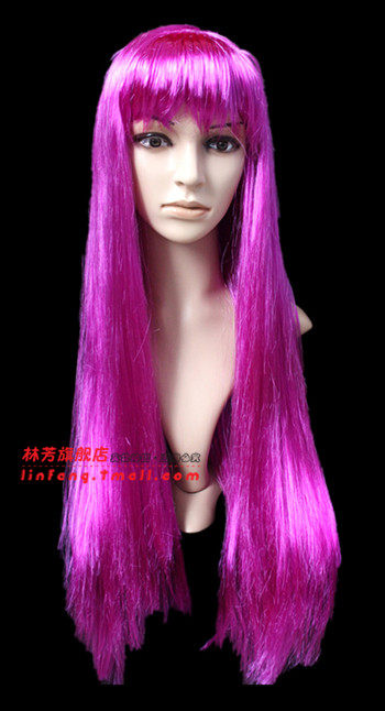 林芳 150gCOSPLAY假发非主流长直发化妆舞会假发长发直发75CM