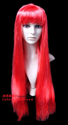林芳 150gCOSPLAY假发非主流长直发化妆舞会假发长发直发75CM
