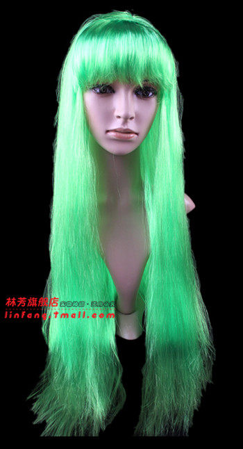 林芳 150gCOSPLAY假发非主流长直发化妆舞会假发长发直发75CM