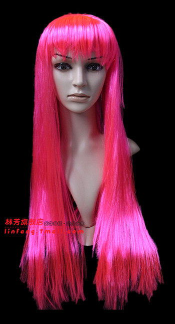 林芳 150gCOSPLAY假发非主流长直发化妆舞会假发长发直发75CM