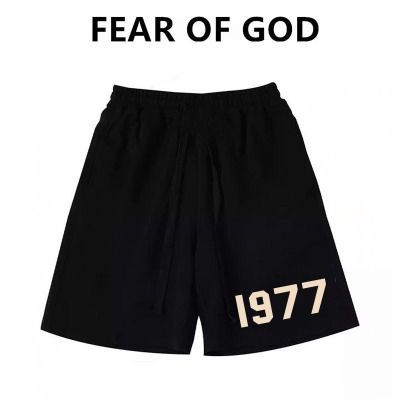 ESSENTIALS潮牌美式1977短裤男女夏季FOG高街宽松休闲运动五分裤