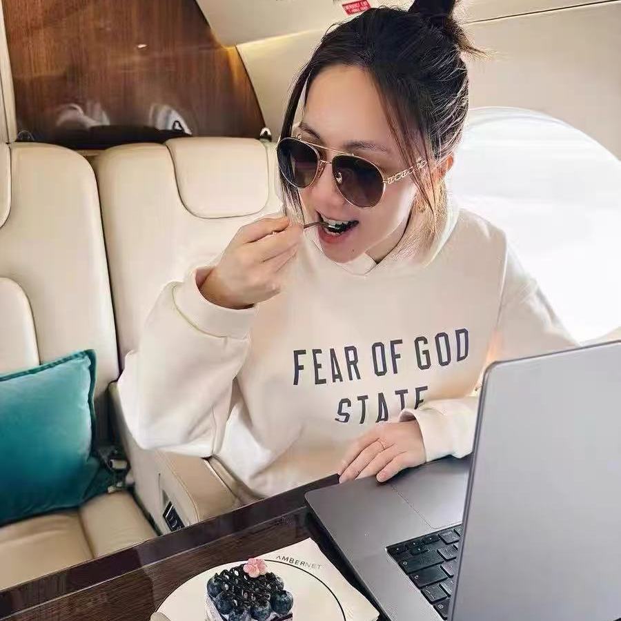 ESSENTIALS邓紫棋STATE连帽卫衣男女FOG美式高街宽松帽衫加绒外套