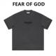 ESSENTIALS字母短袖 FOG潮牌宽松情侣纯棉半袖 T恤男女夏季 高街美式