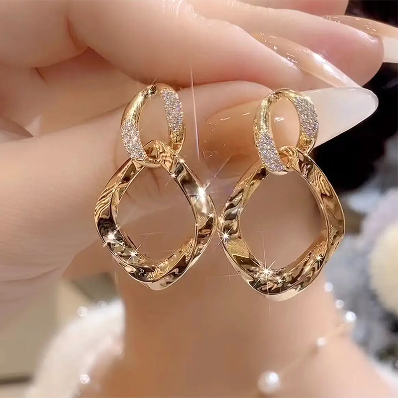 2024年新款潮莫比烏斯耳環