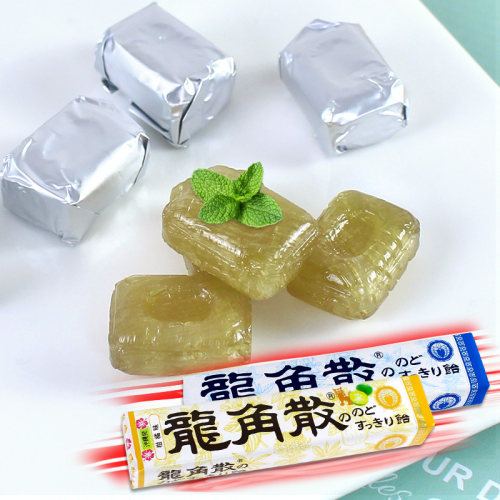 龙角散日本薄荷香护嗓40g润喉糖