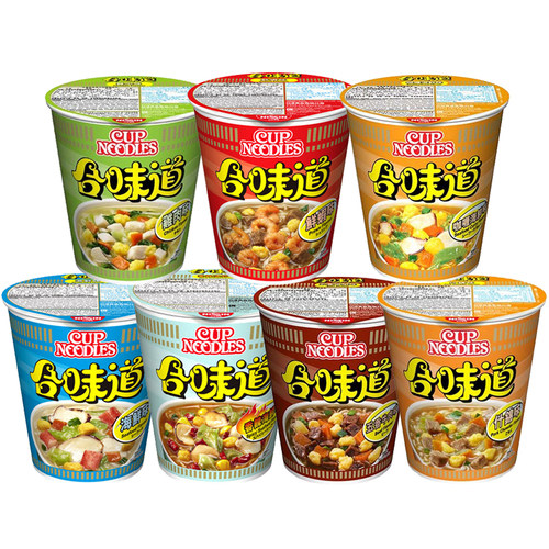 进口日清中国香港杯装方便面泡面