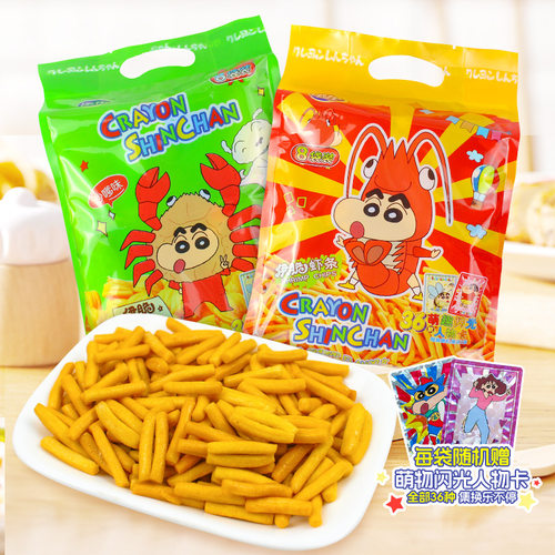 国产伊脆虾味儿童小吃小新