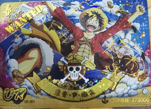 卡动海贼王老弹绝版路飞娜美罗宾