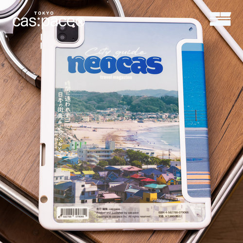 壳空间原创neocas杂志平板电脑保护套三折式设计高级适用苹果iPadAir4平板壳pro/air/10.9/11/12.9寸5/6/13