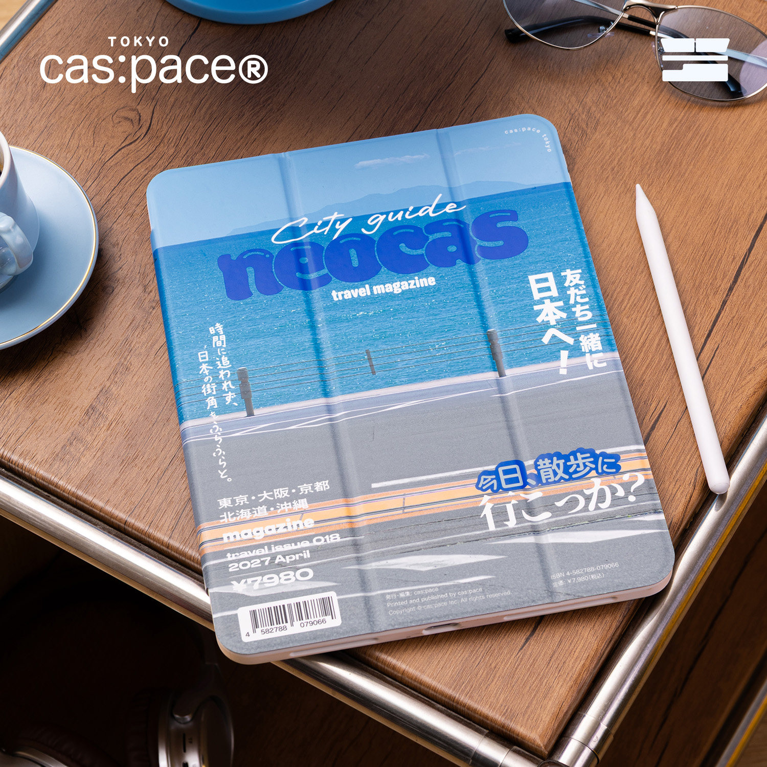 壳空间原创neocas杂志平板电脑保护套三折式设计高级适用苹果iPadAir4平板壳pro/air/10.9/11/12.9寸5/6/13