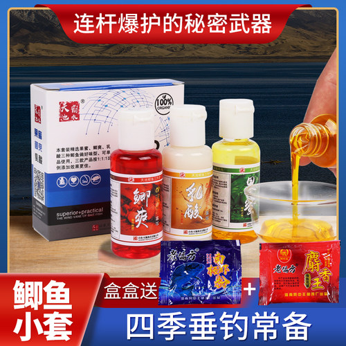 专攻秋冬套装黑坑添加剂钓鱼小药