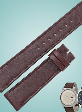 适用于古驰gucci古奇126.3男YA126303 YA126304牛皮薄真皮手表带