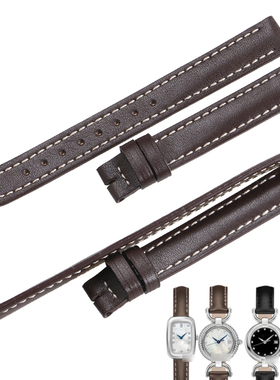 适用于浪琴马术L6.130真皮表带L6.135骑仕L6.140女L6.131手表带女