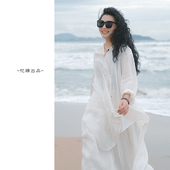 YIMIAN 青青子衿撞色单排扣轻薄透气时髦遮阳休闲开衫 2002