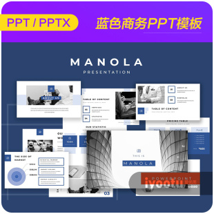 时尚高端商务商业汇报ppt高品质powerpoint幻灯片演示模版#189272