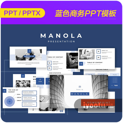 时尚高端商务商业汇报ppt高品质powerpoint幻灯片演示模版#189272