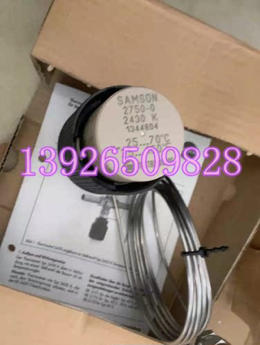 德国SAMSON萨姆森2436K+萨姆森2750-0自动温控阀 原装现货